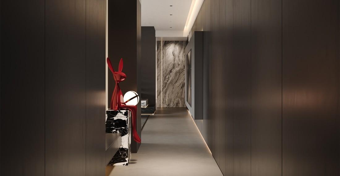 143㎡跃层现代极简案例丨佳园装饰-8