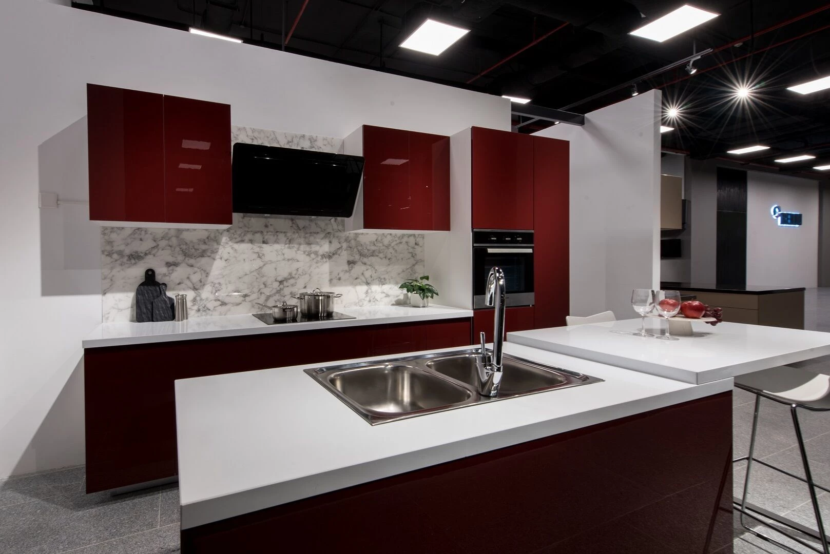 越南河内 Rehau 展示厅——创新材料展示与办公空间的完美融合-22