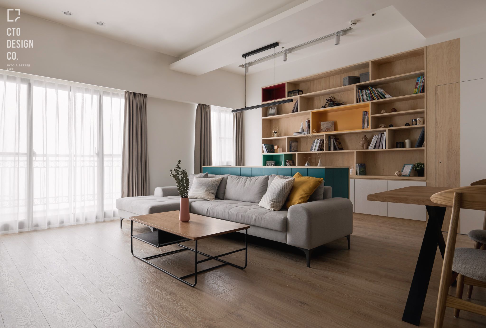 林口李宅北欧混搭风新屋装修-5