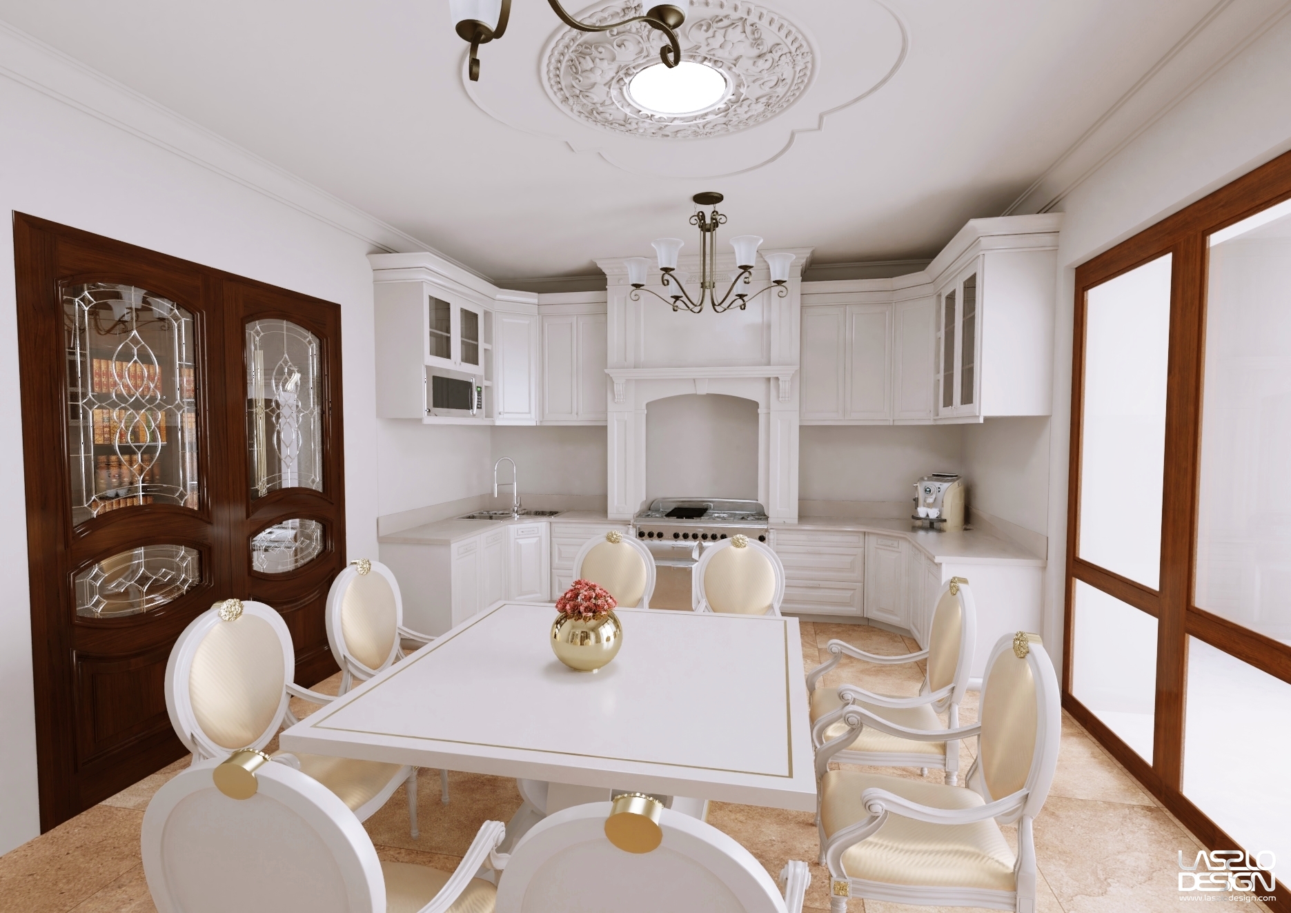 Classical neo baroque home interior-10