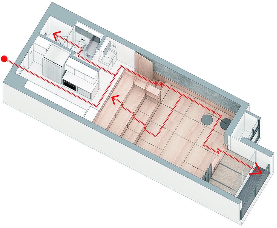 40 平米公寓的逆袭 | 建筑师夫妻的极致居住改造-69