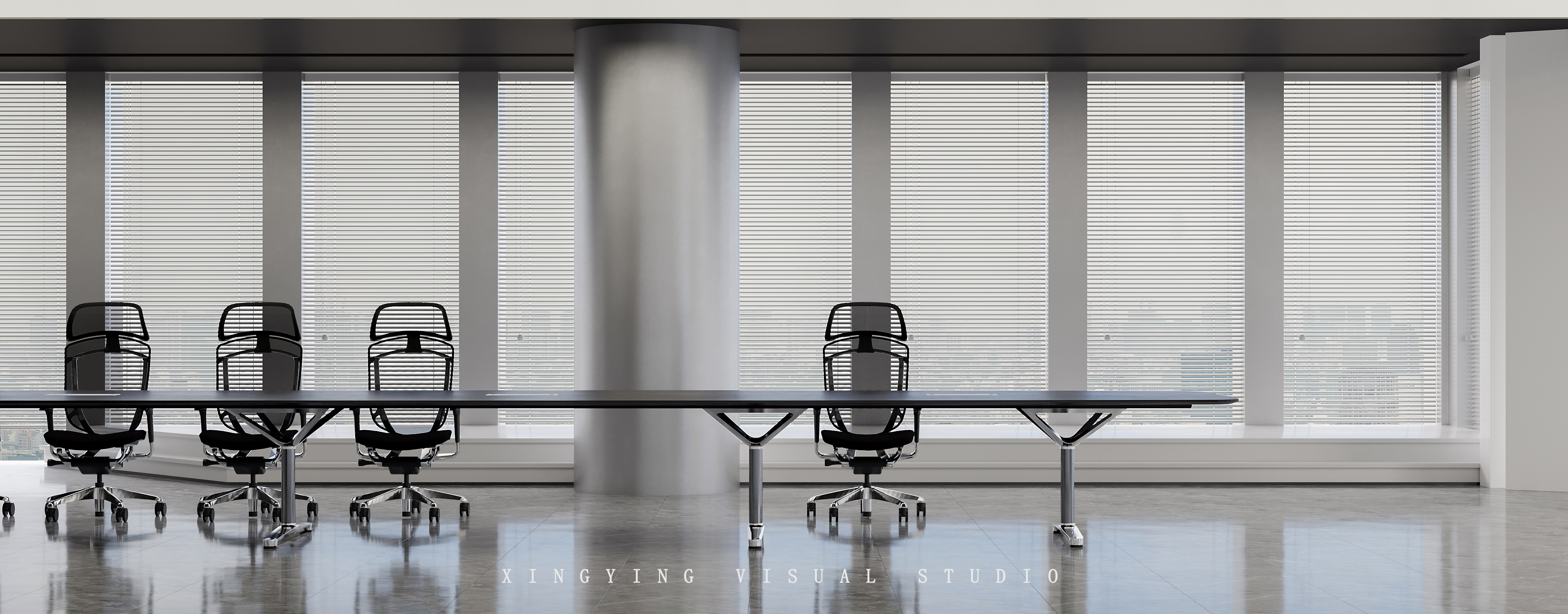 办公空间·CR 渲染-18