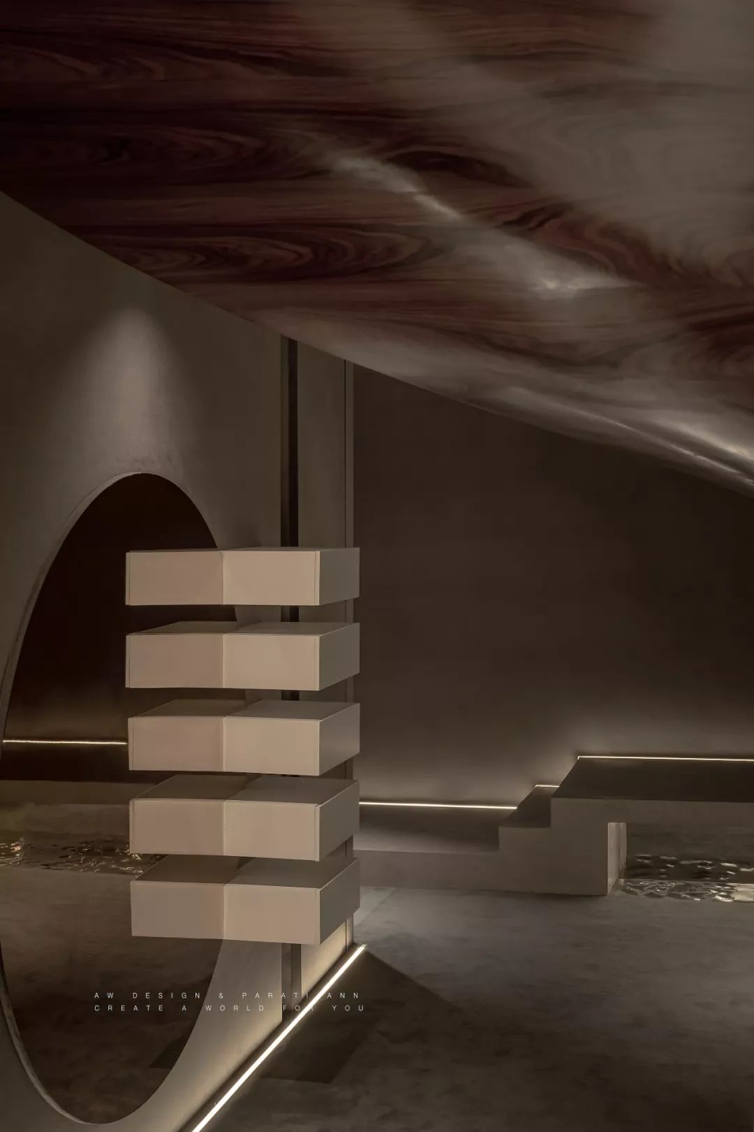 回旋楼梯展示空间 | 商业与自然的共生-38