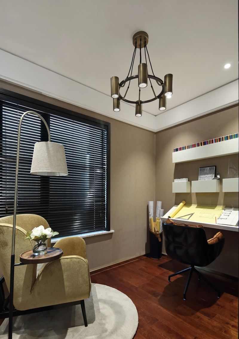 阜阳绿地紫峰馆B户型 | 现代时尚的精致空间-22