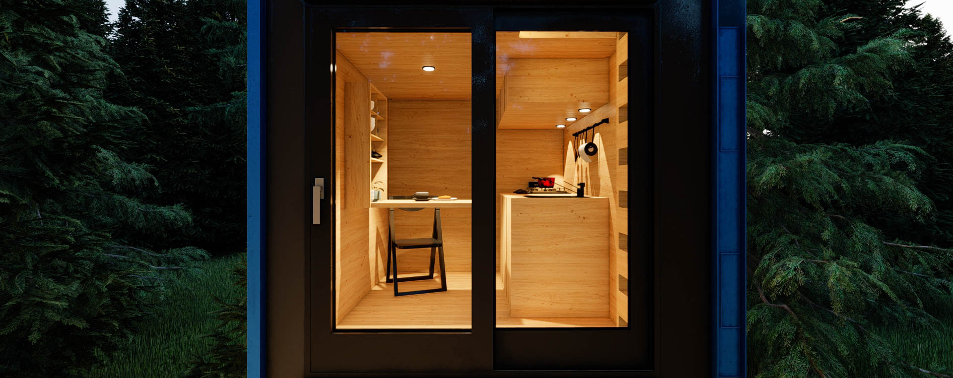 微型集装箱房屋丨瑞士丨EF Interior & Landscape Design-9