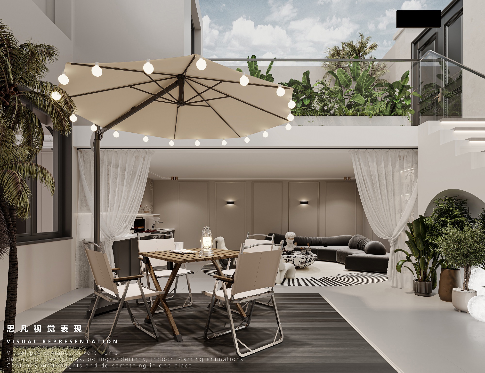 法式地下室后花园丨思凡视觉-4