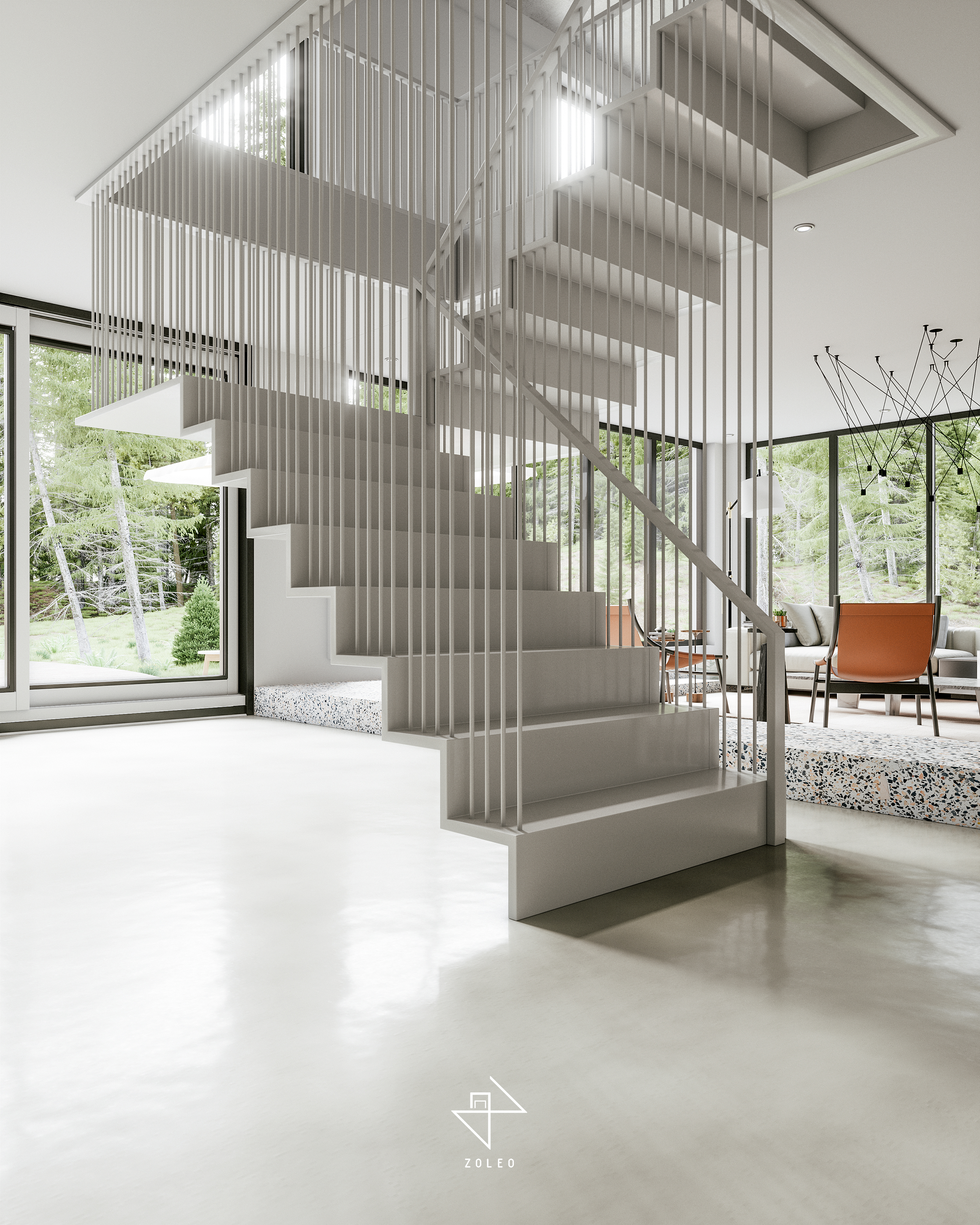 森林秘境 | VR 与 PS 打造室内外一体化的绿色空间-12