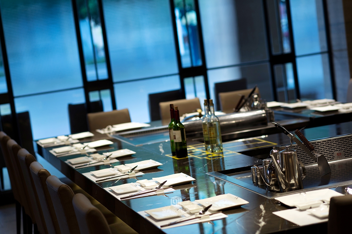 朗昇设计-【大渔铁板烧餐厅设计】为「渔」作水，毓灵动而泽-32