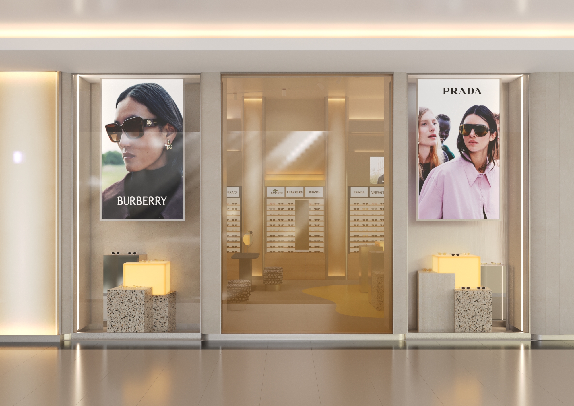 POCO OPTICS光学商店室内设计丨阿联酋迪拜-13