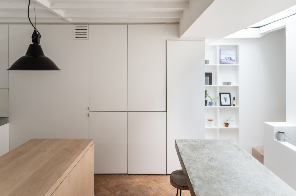 伦敦东部开放式住宅 | 建筑师为姐姐打造的家庭工作室-6