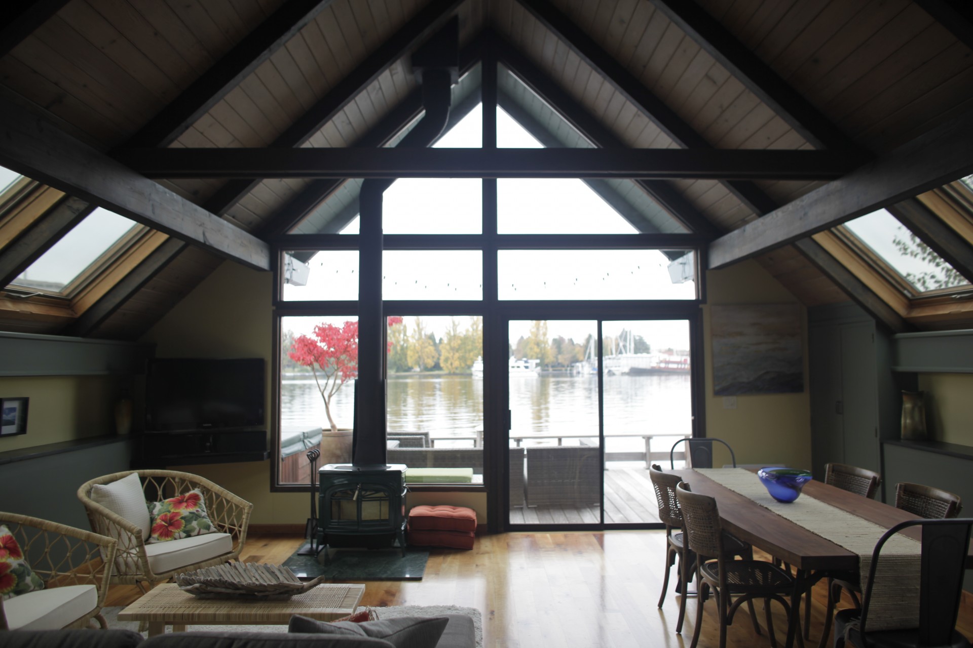 西雅图联合湖漂浮房屋丨美国西雅图-1