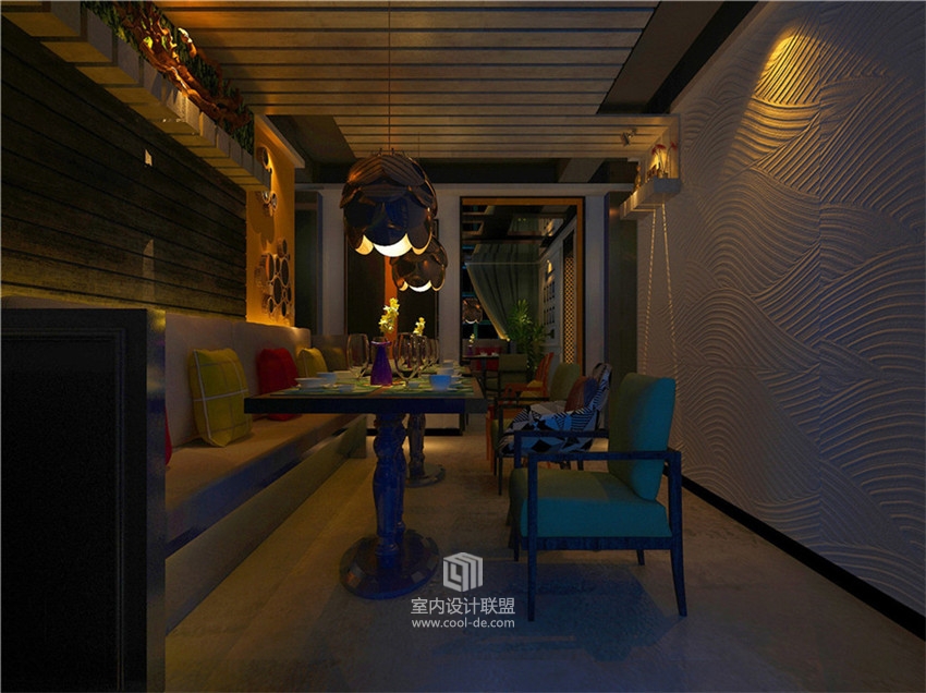【品筑最新动态】爱尚虾塘沈阳主题餐厅设计-19