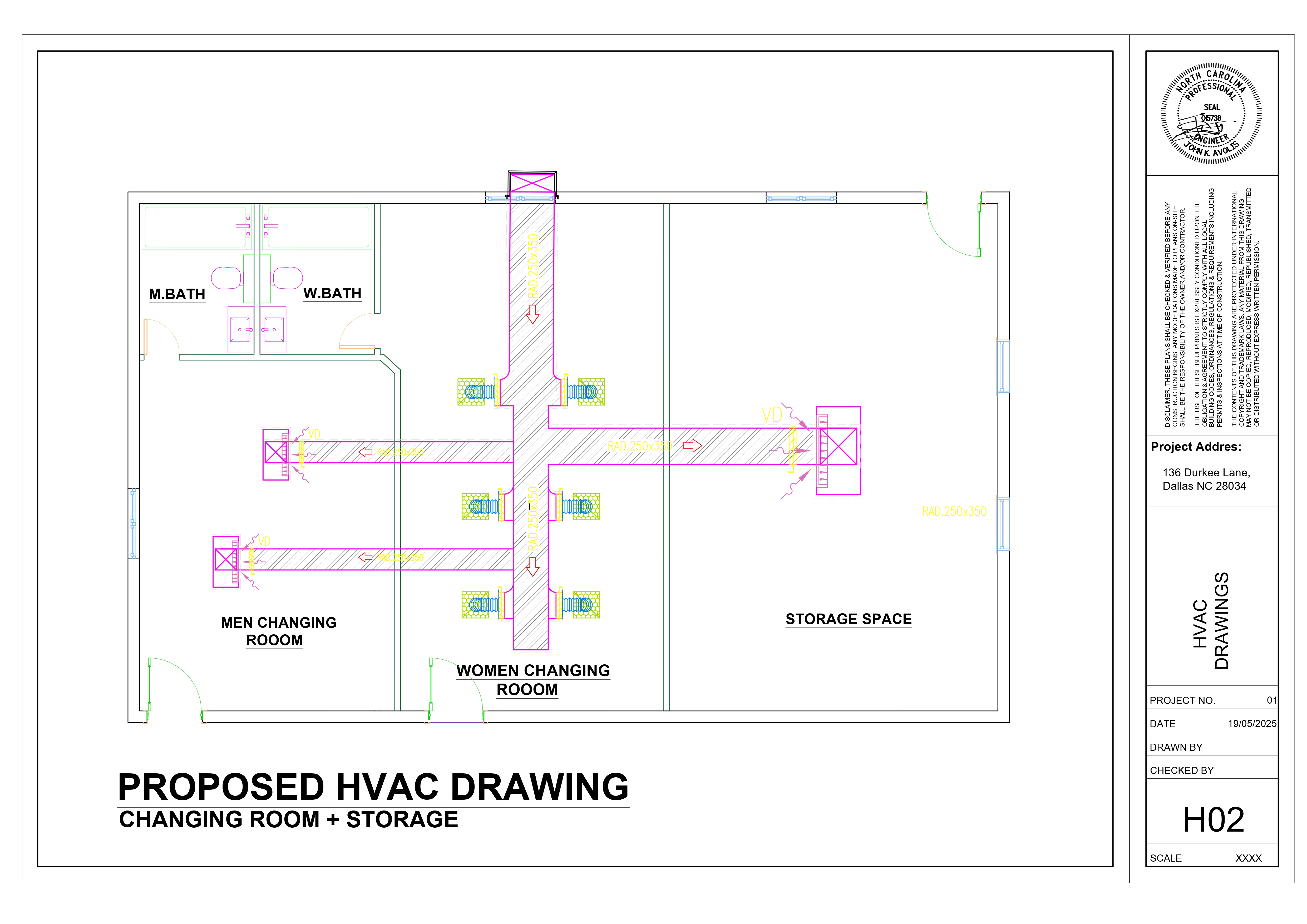 Banquet Hall – Architecture Drawing Package-17