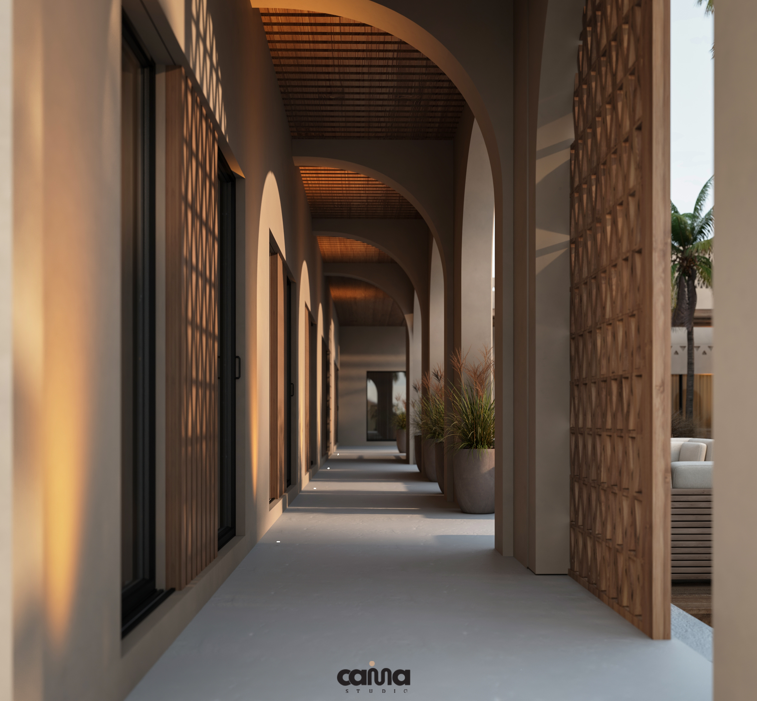 别墅庭院丨沙特阿拉伯吉达丨mena refat-9