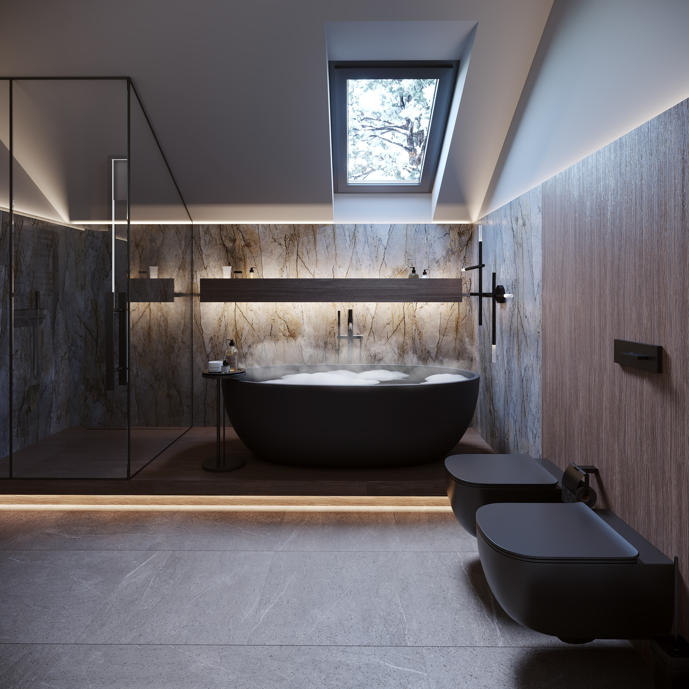 充满舒适和温暖的房子。                     -10