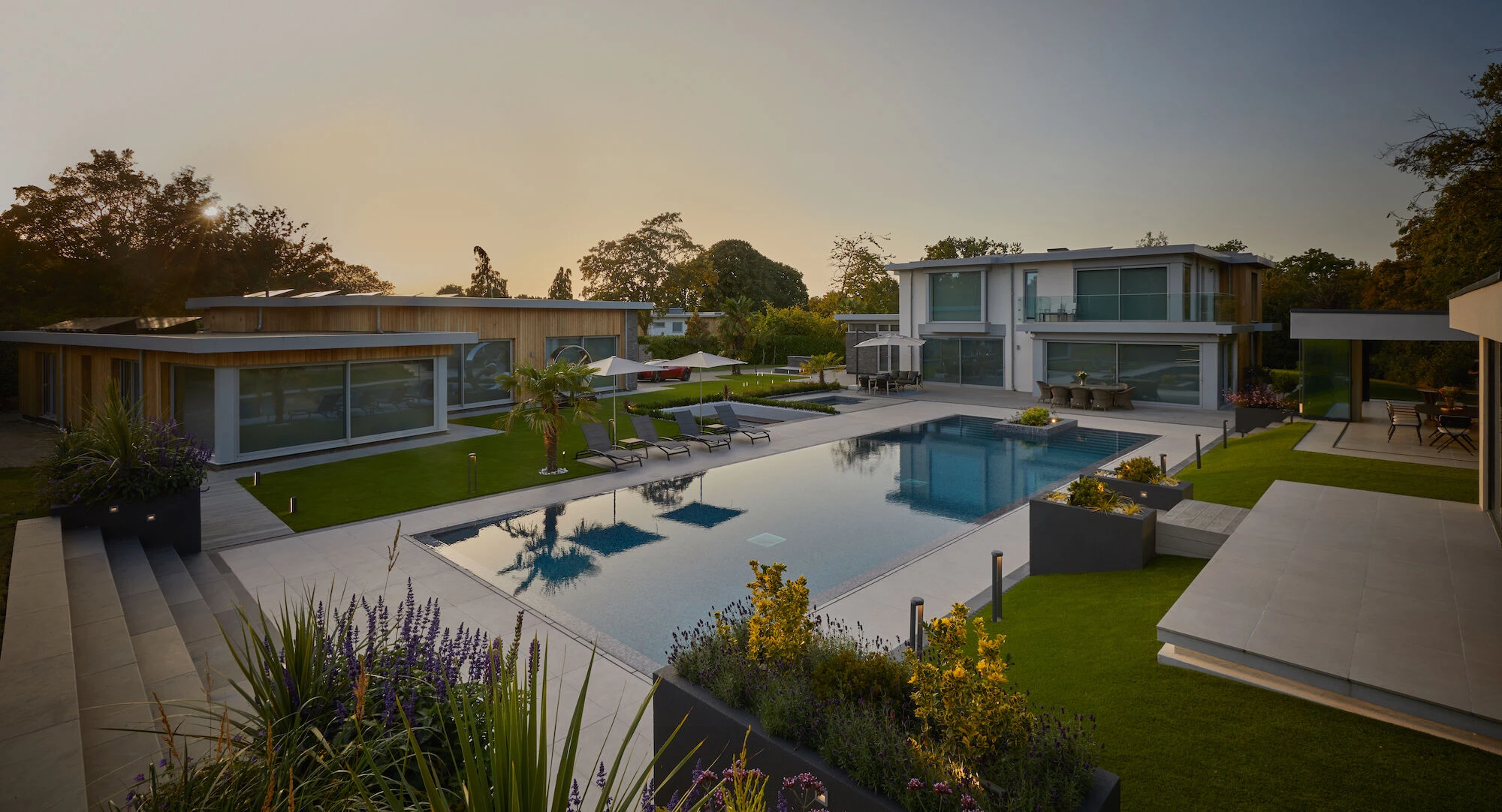 豪华家庭水疗及户外休闲所丨英国丨Studio Anqet-45