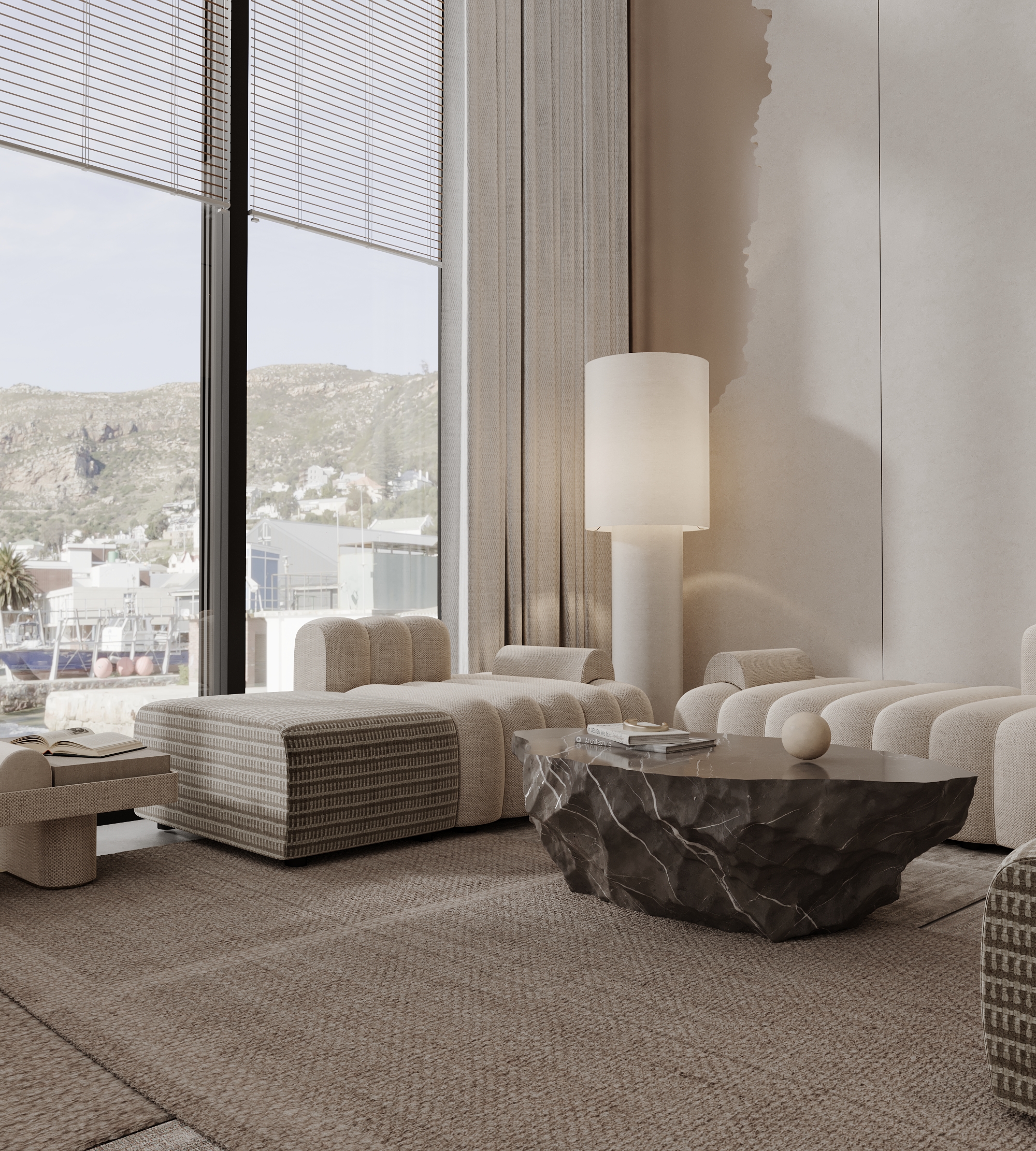 最简大厅设计丨阿联酋-13