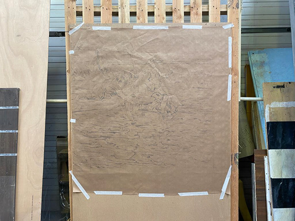 Jeunes Garçons pêchant（少年钓鱼图放大绘制）-8