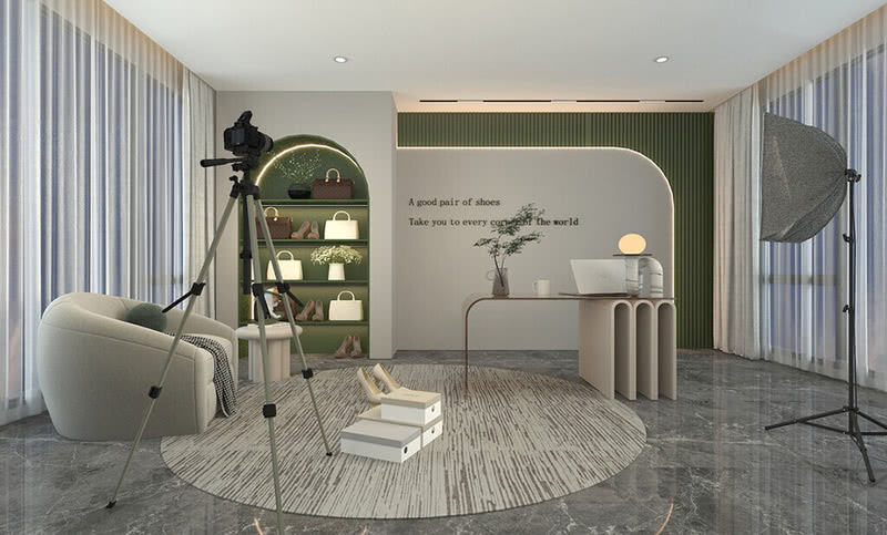 直播间设计案例效果图-3