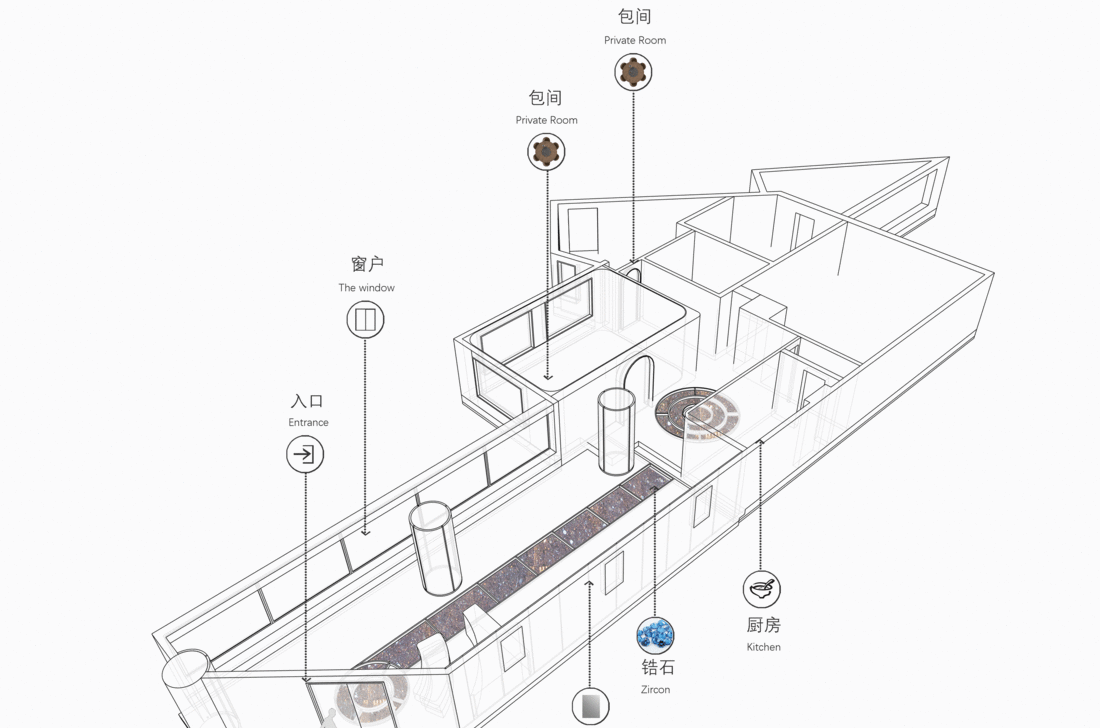 白色磐多魔饰面++ 锆石面层 · 创造奢华艺术的空间-0