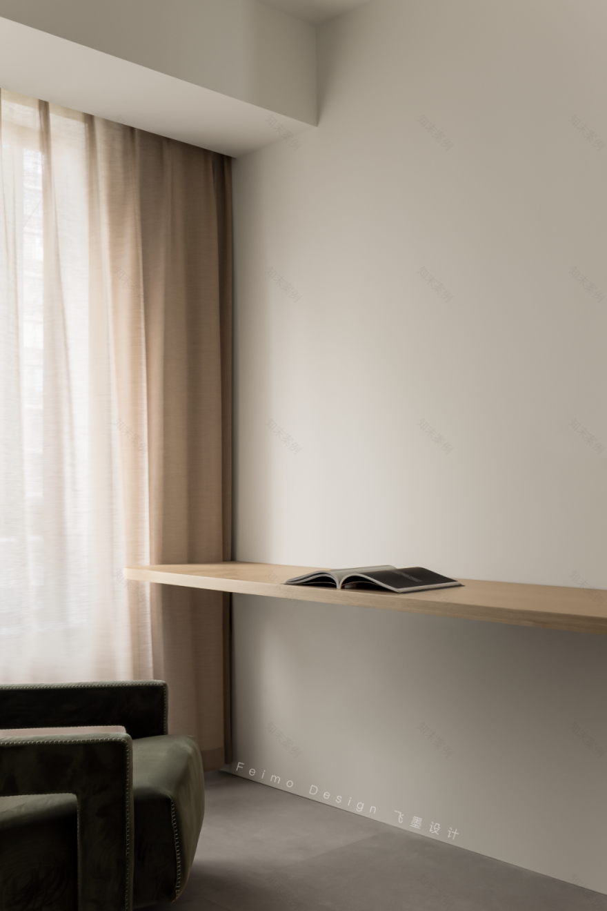 《四季》150㎡极简风大平层设计丨中国合肥丨飞墨设计组-59