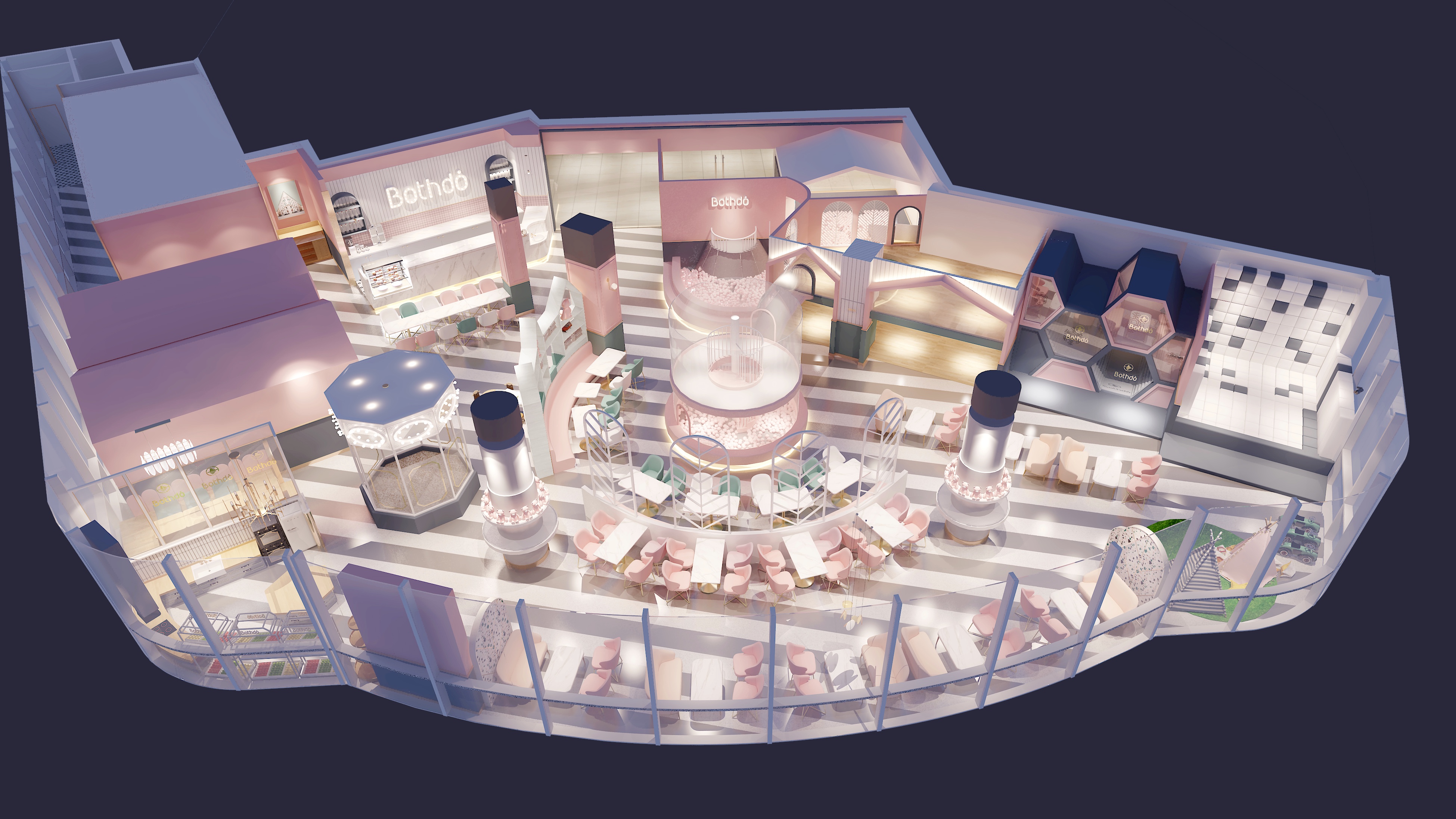 宝食岛亲子餐厅-1