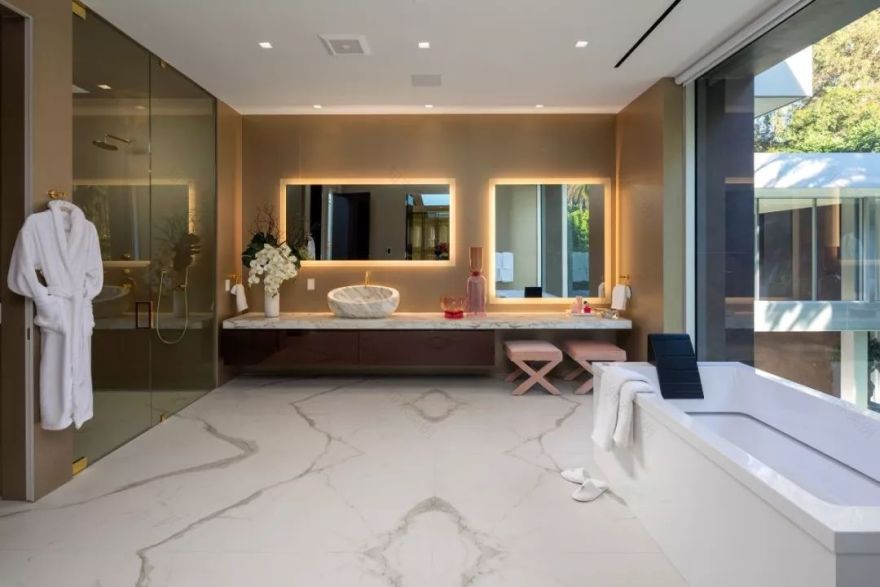 洛杉矶白金三角豪宅,Paul McLean 简约设计典范-79