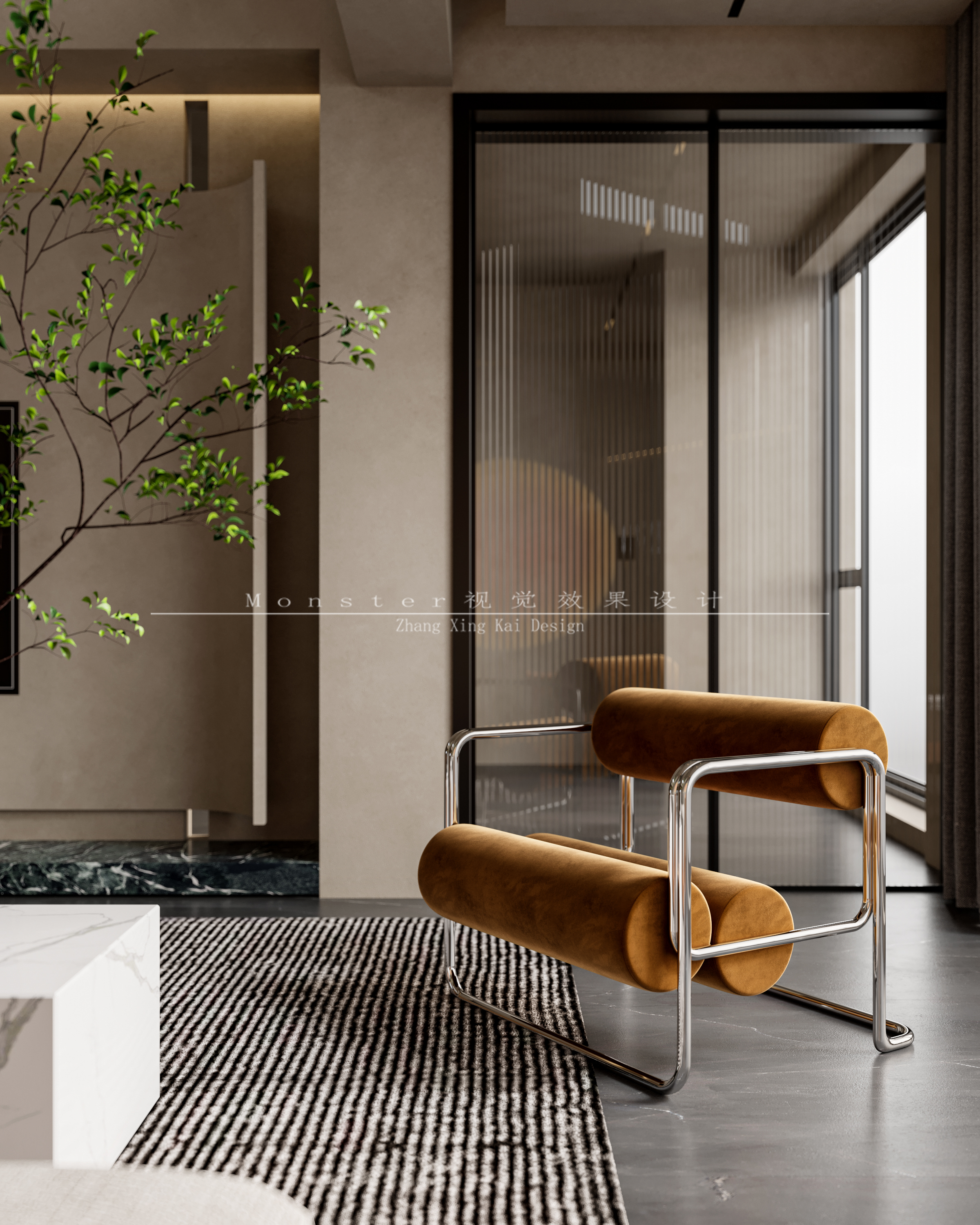 Monster.视觉 丨 诧寂风“跃层”设计效果-1