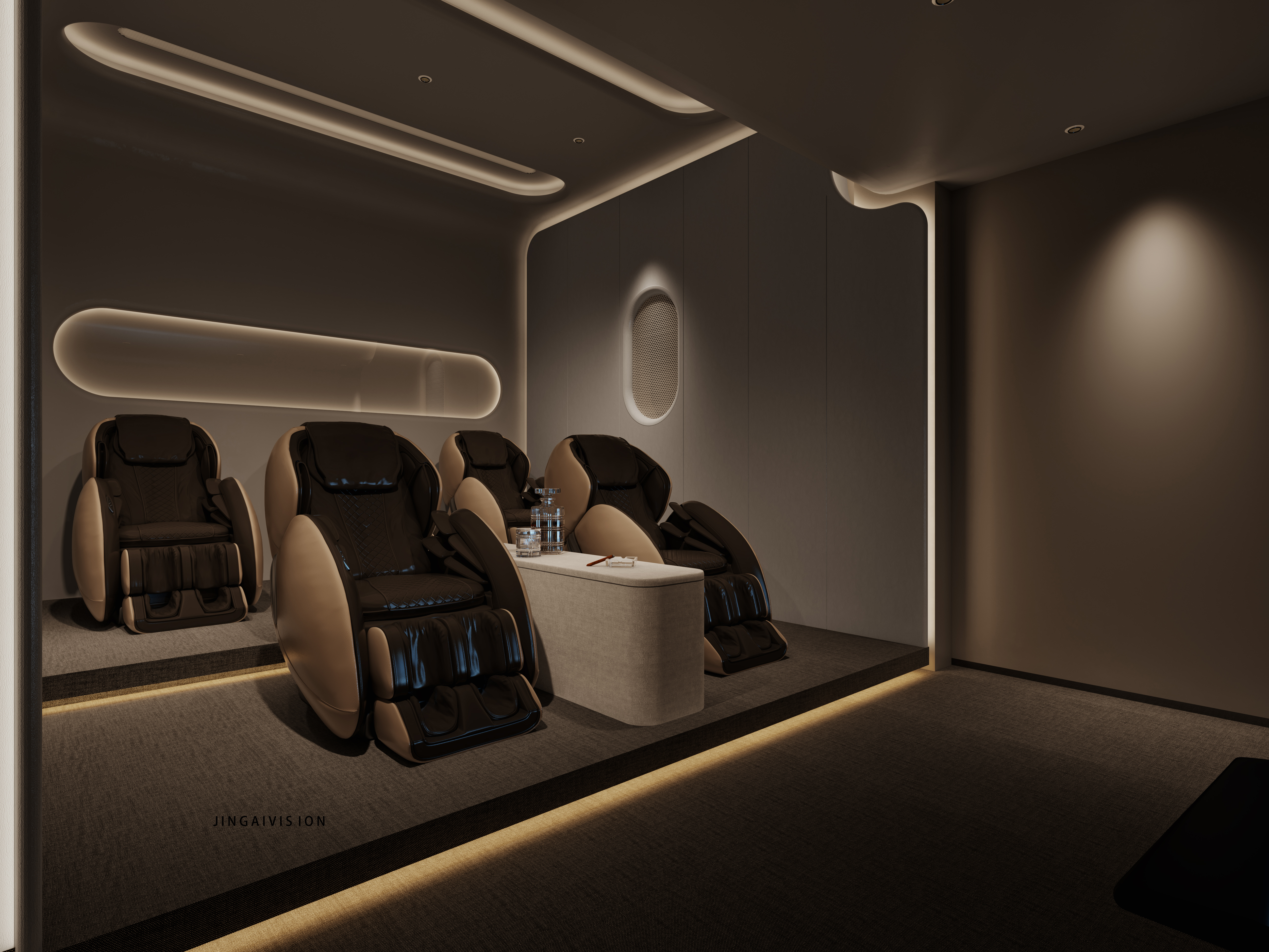 现代轻奢平层-11