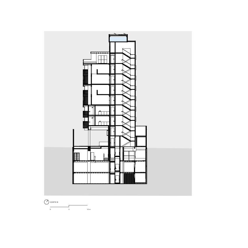 巴西 Vila Madalena 社区的绿色庇护所 —— Moou Building-32