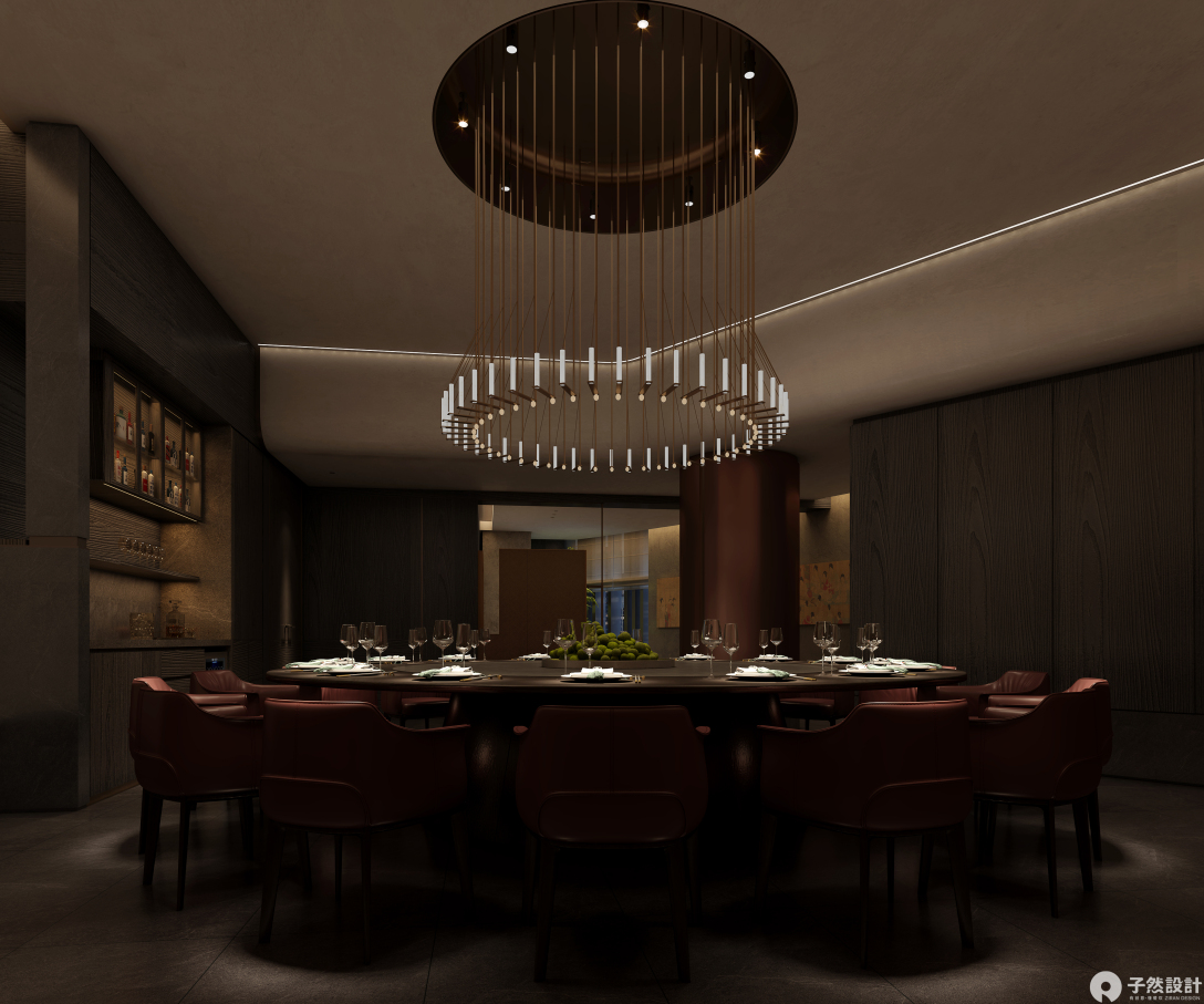 鸽子侯餐厅设计丨中国西安丨子然设计-40