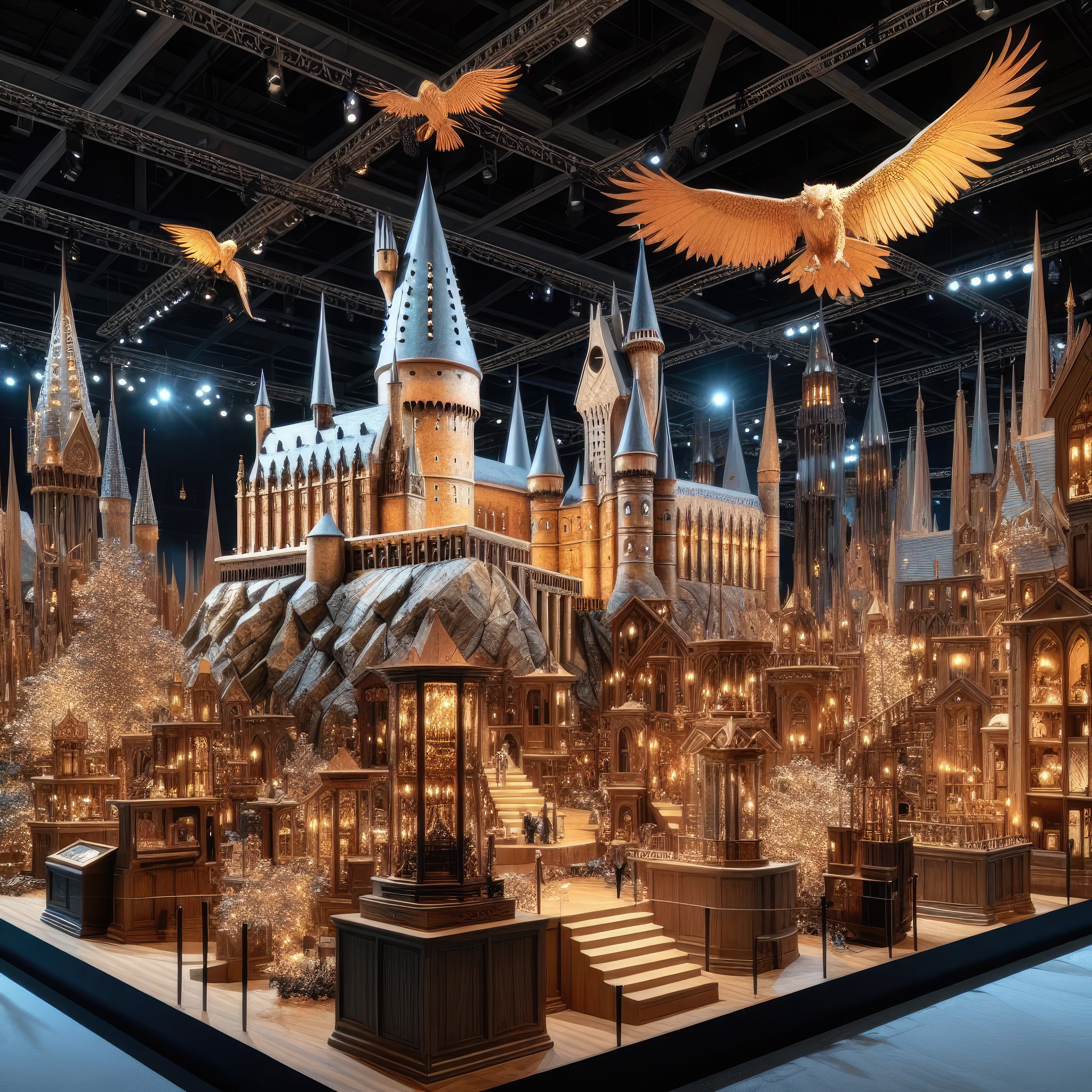 Harry Potter exhibition booth/interior store by Ai-18
