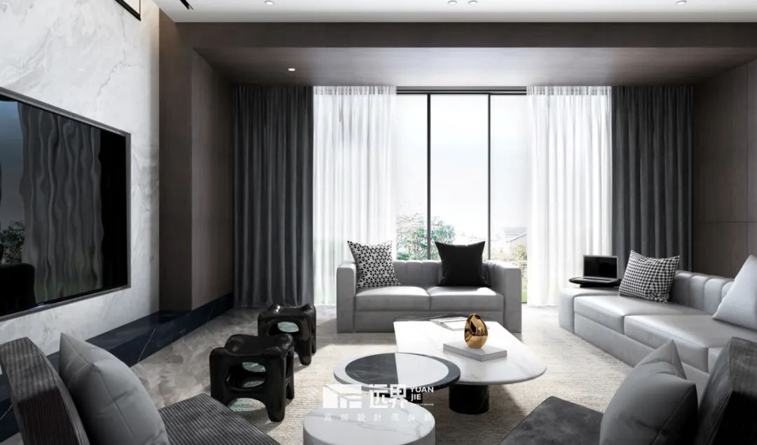 远界设计 | 成都九里晴川 | 现代极简,温馨家的艺术探索-61