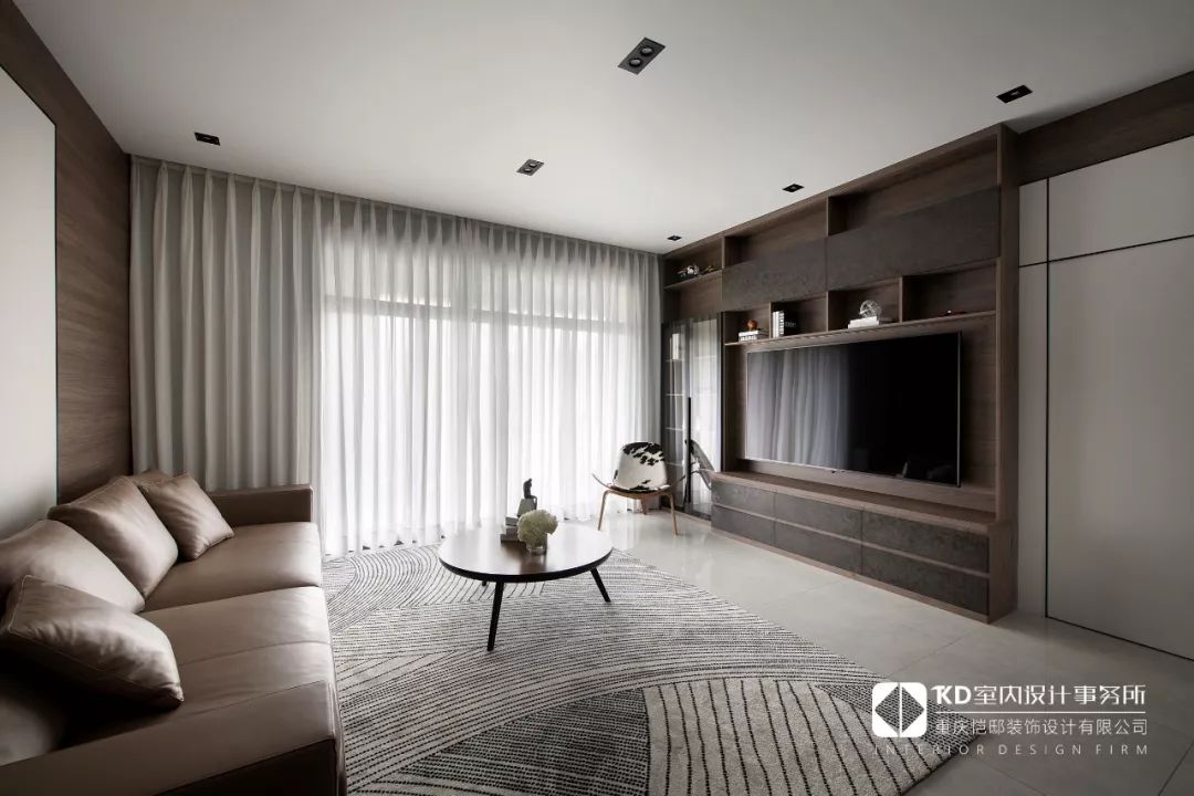 公园王府简约台式风，功能美学展现无遗-50