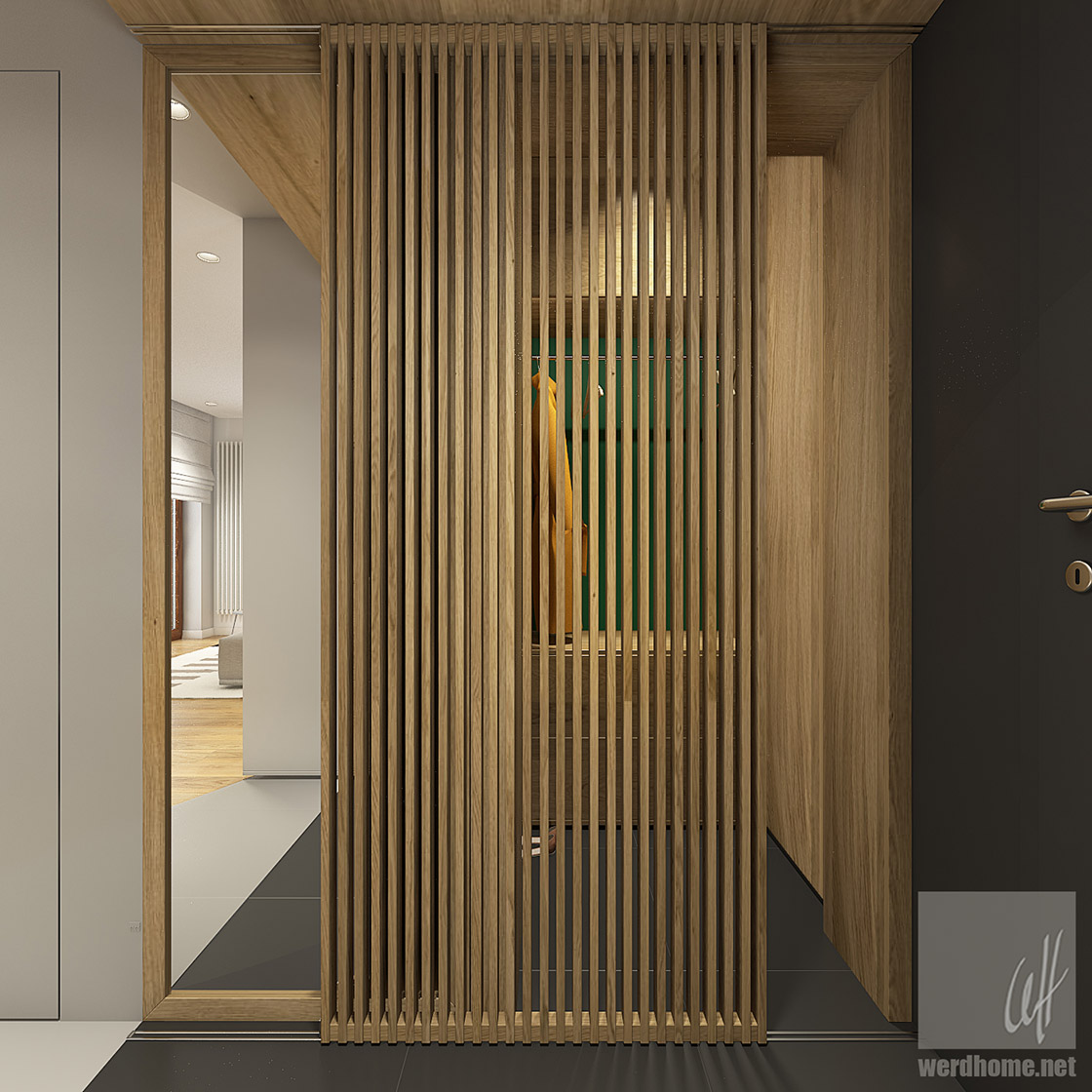 WERDHOME | Projekt wnętrza mieszkania w Krakowie-4