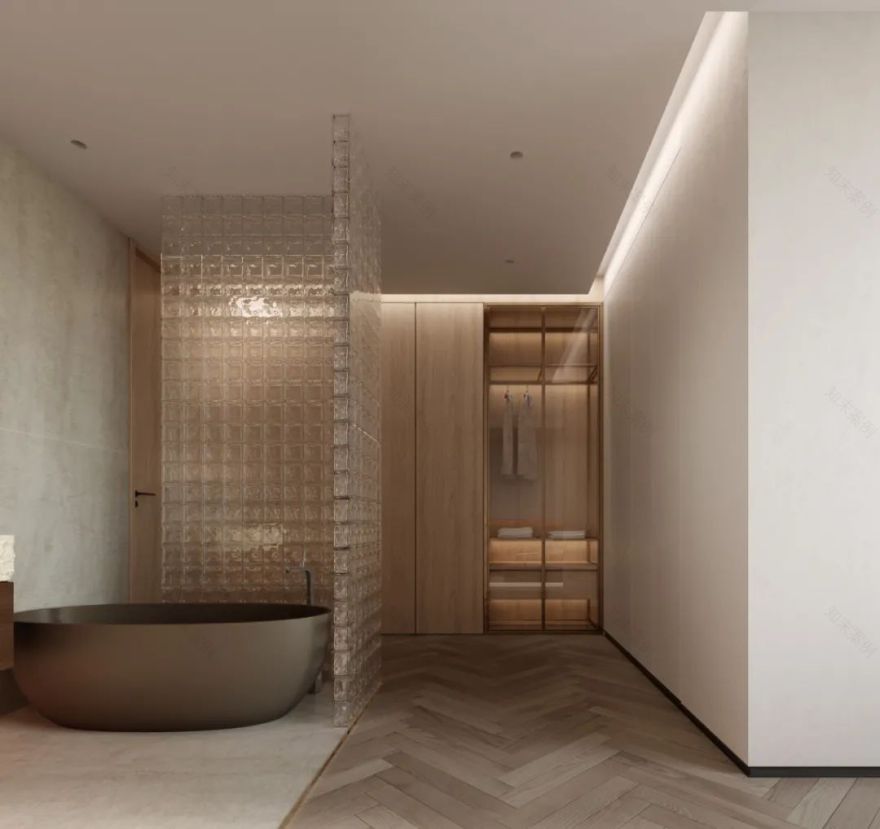 温暖原木,光影流动的家-8