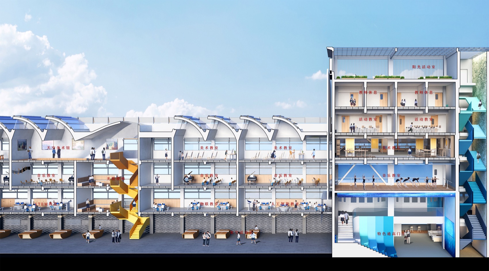 成都七中（林荫校区）学科融合中心改造丨中国成都丨中国建筑西南设计研究院有限公司-37