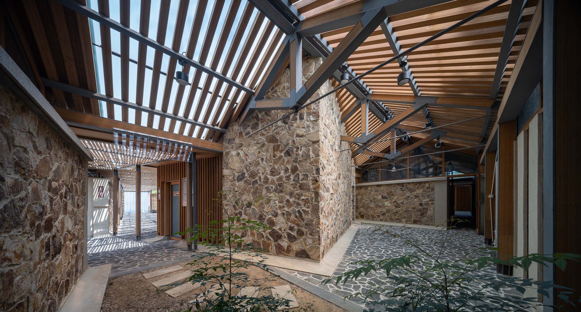 南京汤山猿人洞游客服务站丨中国南京丨AESEU 建筑技术与艺术工作室-71