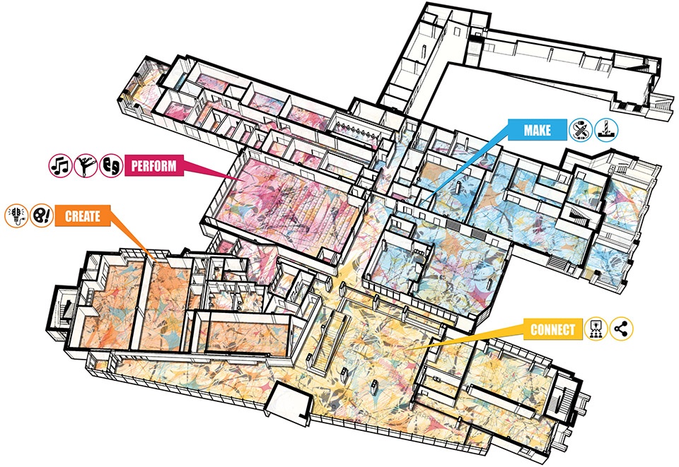 弗吉尼亚理工大学创意区丨美国丨Hanbury-45