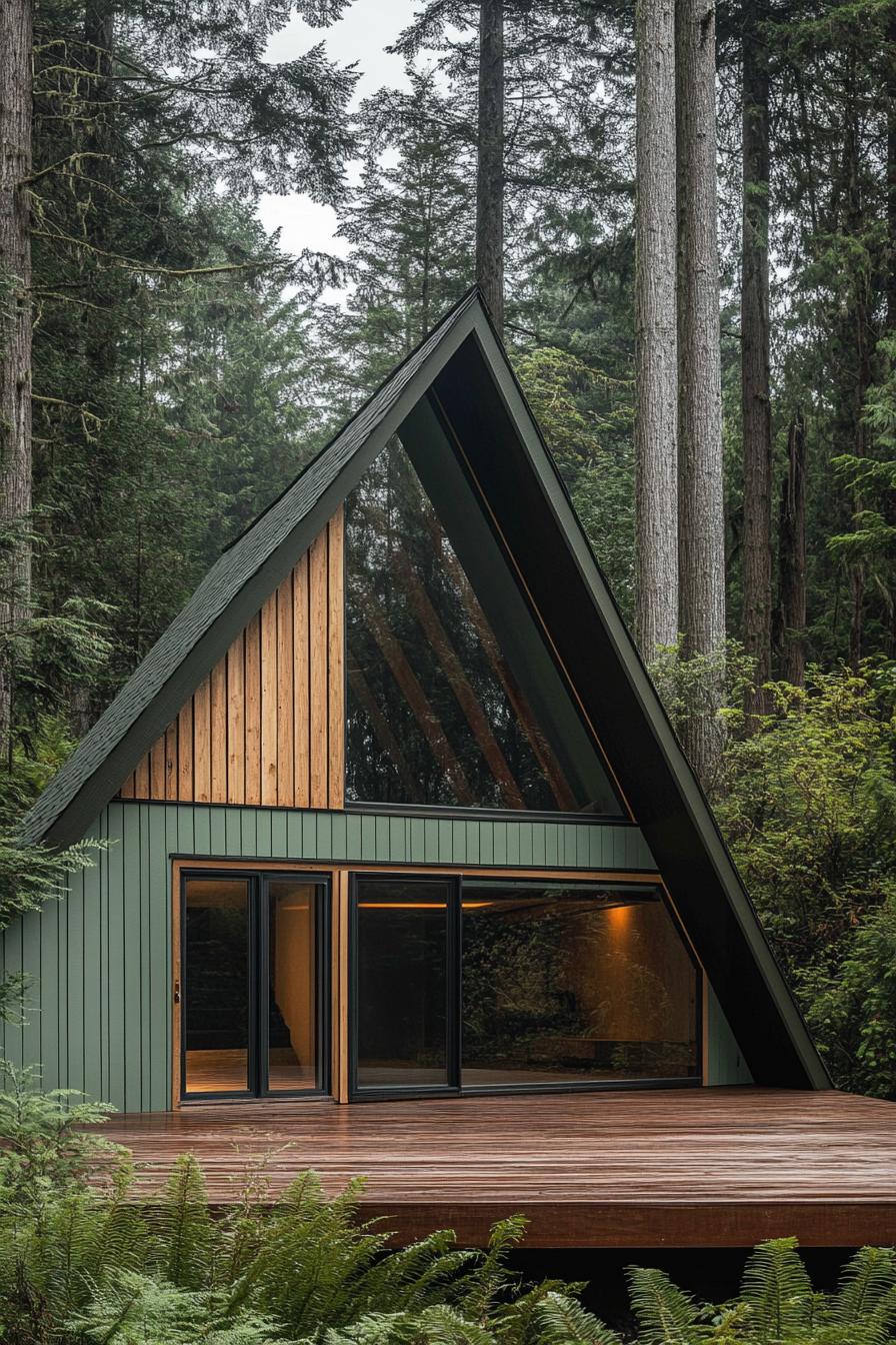 26座Aframe风格自然爱好者小屋丨BuildGreenNewHomes-51