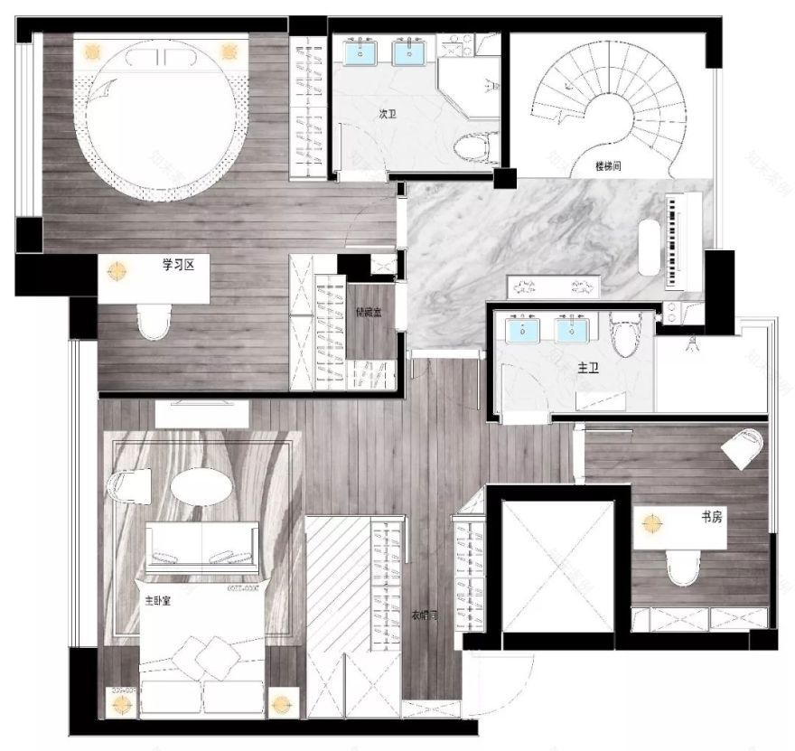 现代风格家居,优雅演绎生活艺术-12