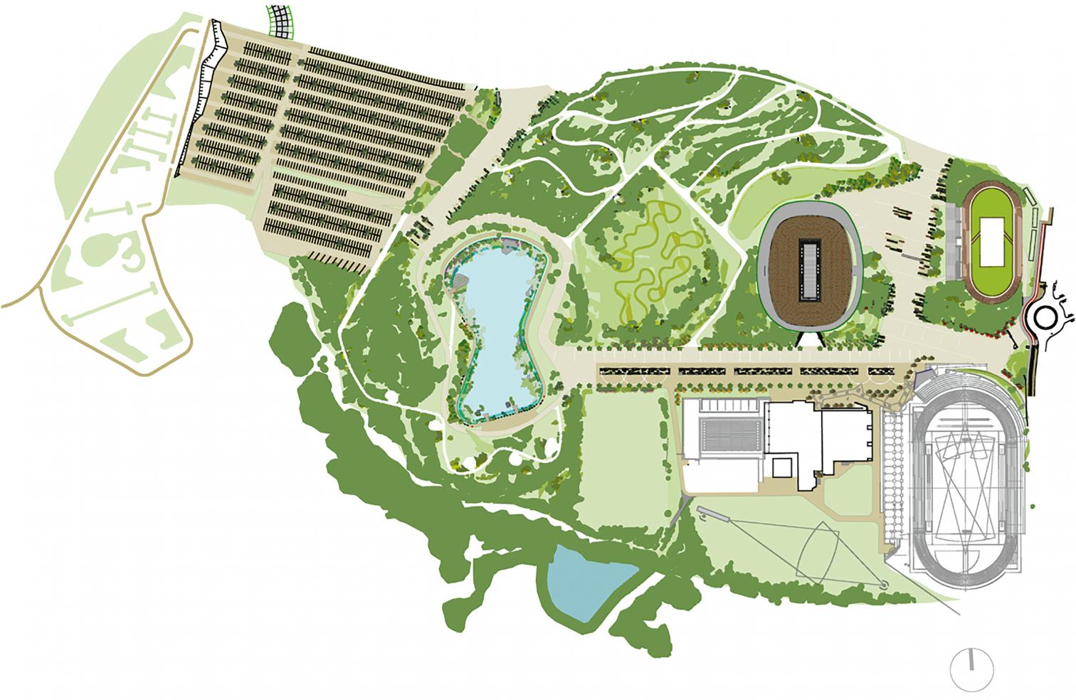 西班牙 Tarragona 市“Palacio de los Deportes Juegos Mediterráneos”体育场馆-8