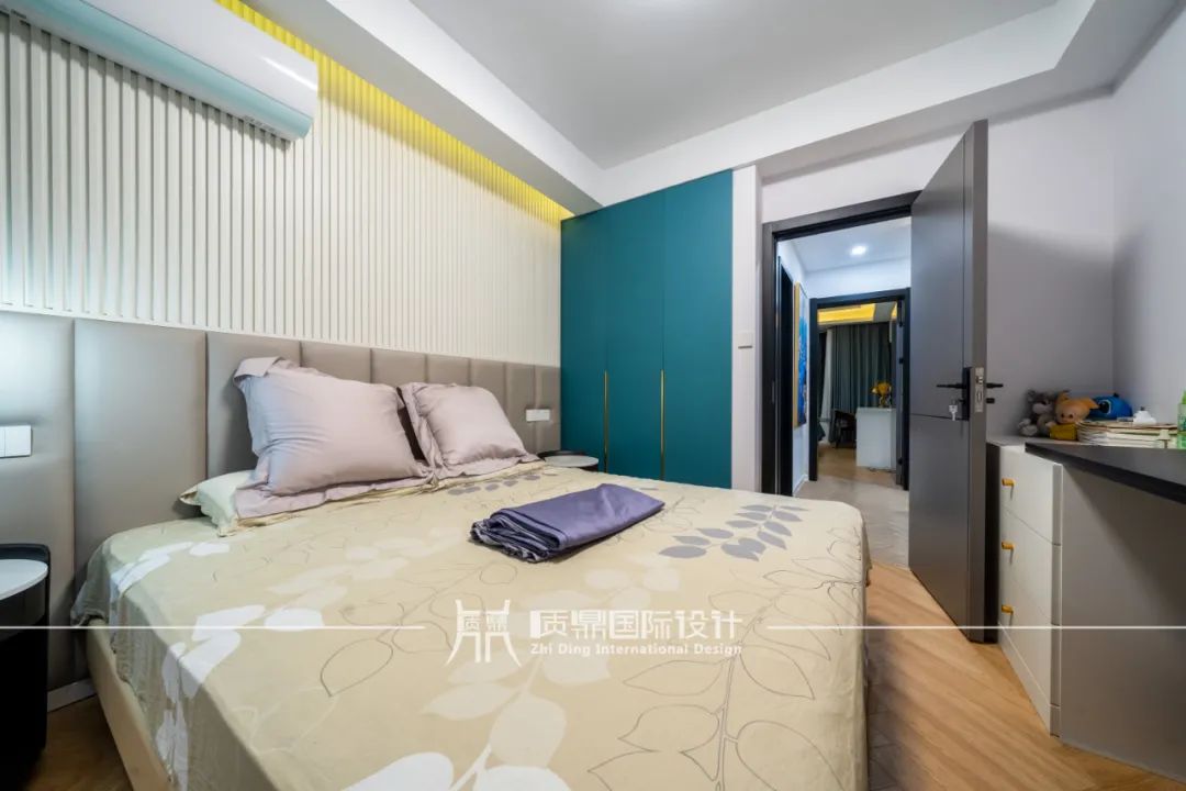 75㎡现代简约欧式风,幸福小镇明丰绿都的温馨之家丨中国上海丨韦军,汤陈成-35