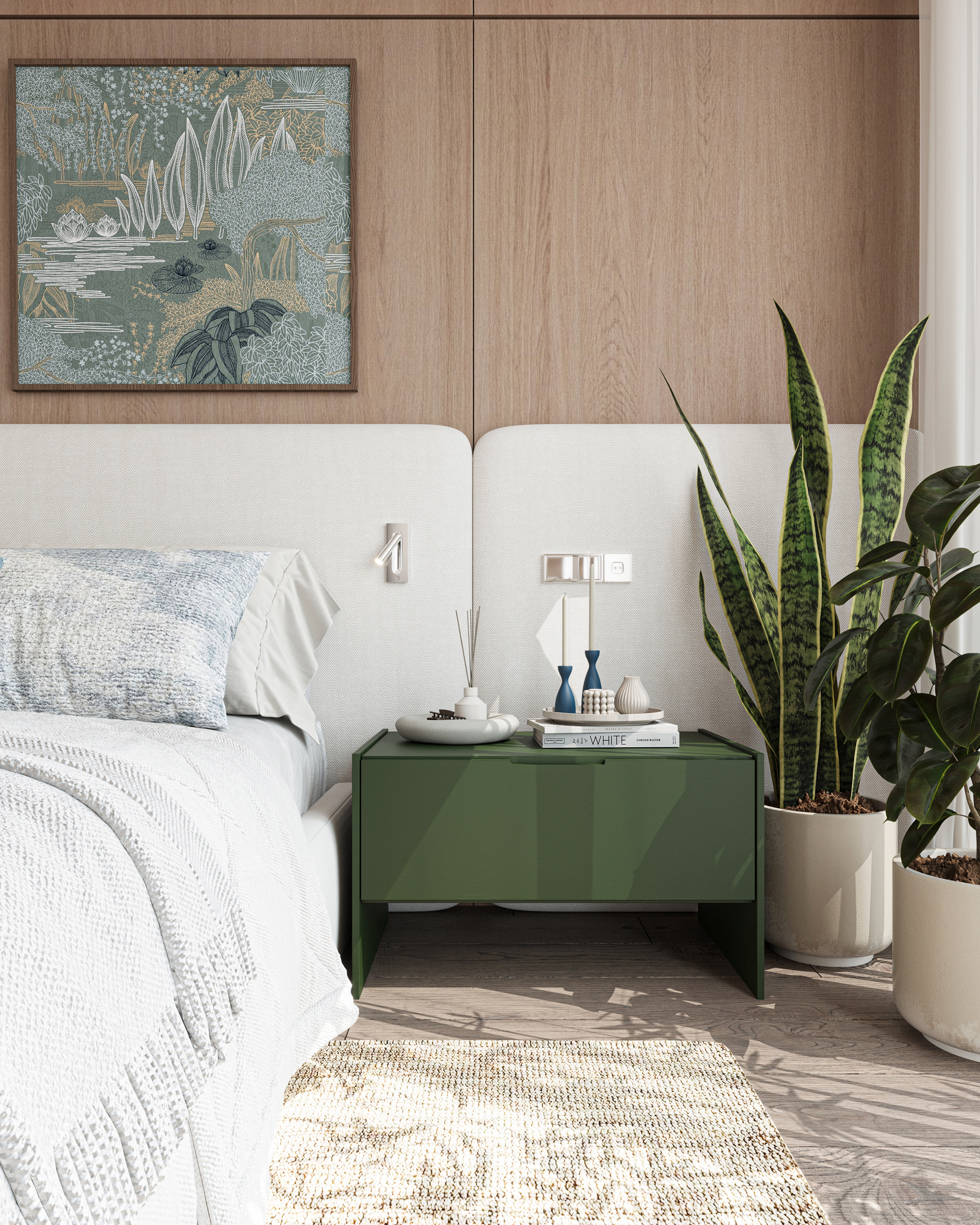 卧室室内设计丨埃及丨MCG Consultant  ID Team-9