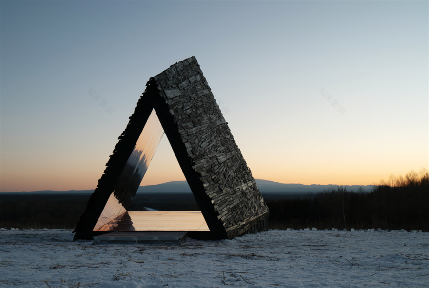 观山见己 – 长白山脚下的“棱镜庇护所”丨中国白山丨数石space10工作室-31