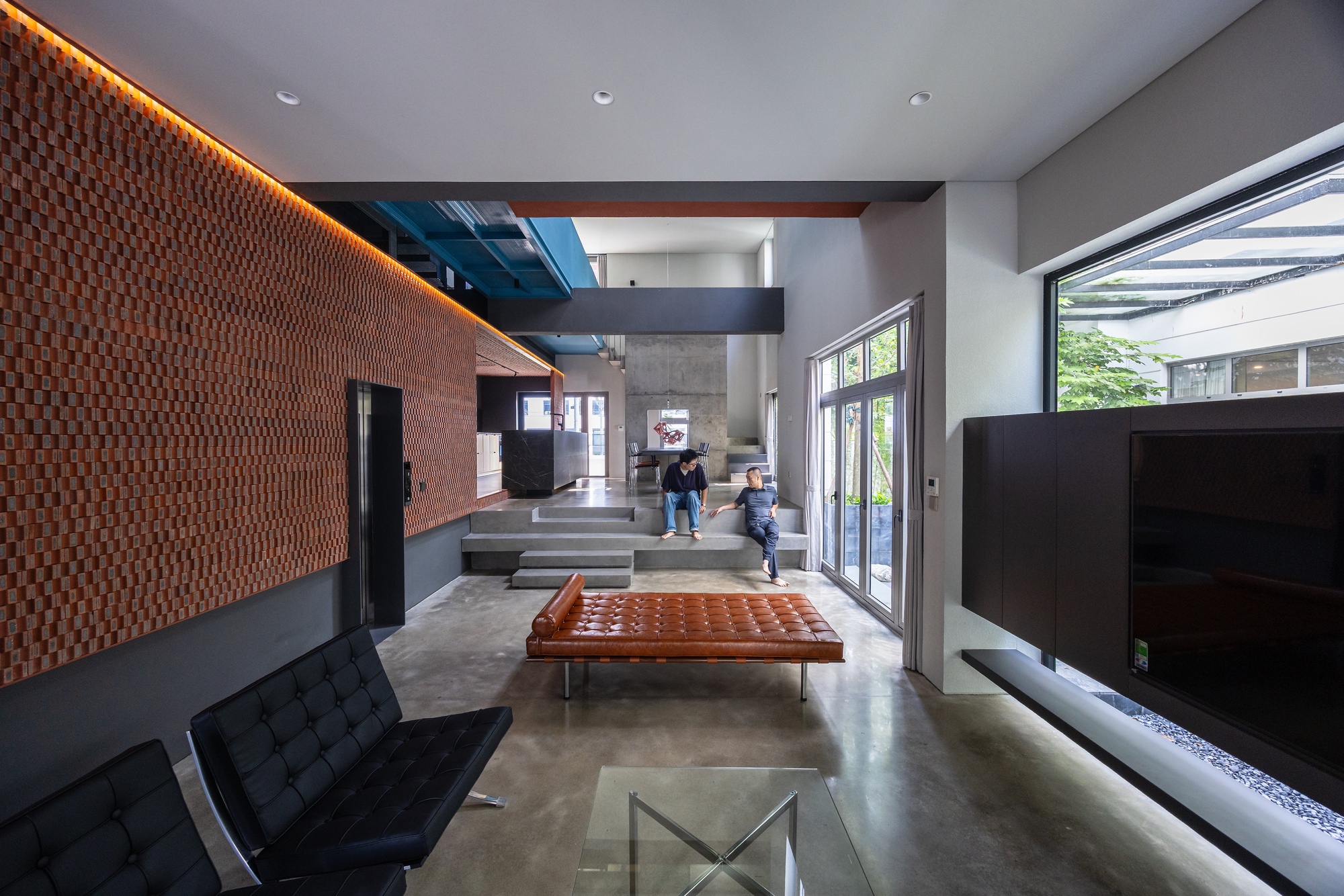 挑空别墅丨越南河内丨TOOB STUDIO-23