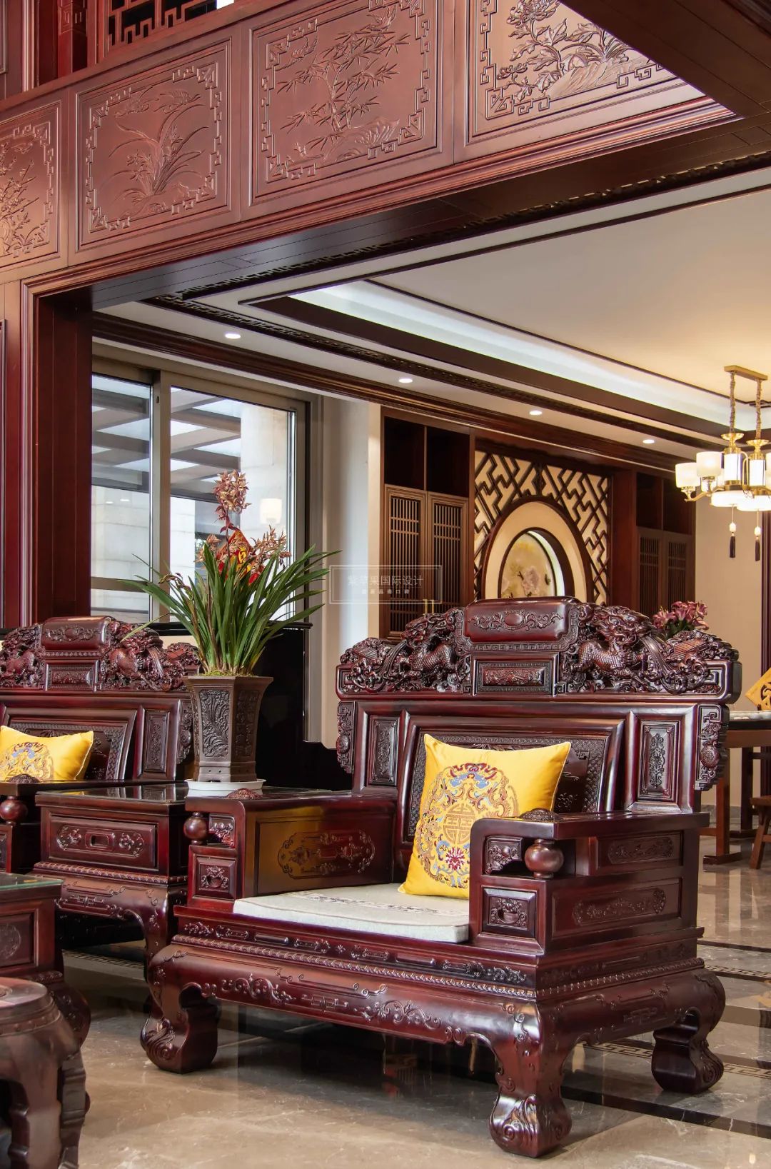 时光里的优雅邂逅·品味中式家居之美丨紫苹果装饰集团-33