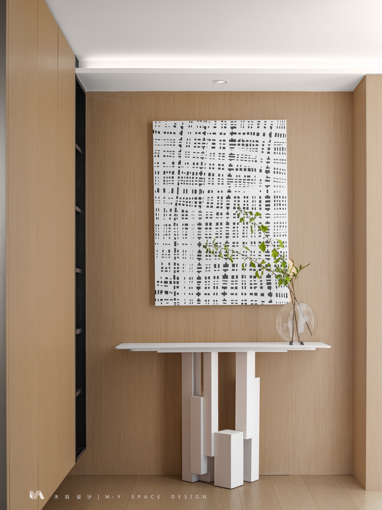 175㎡大平层原木风设计丨中国武汉丨武汉木羽设计-2