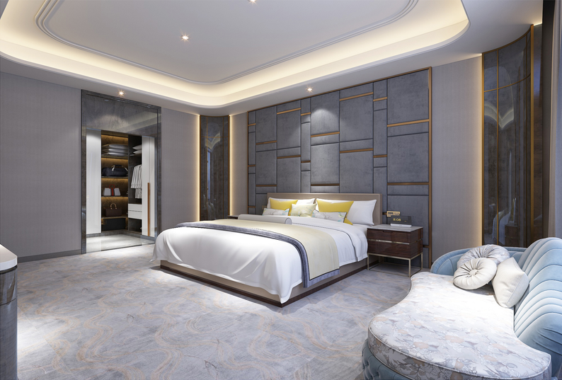 银川瑞吉酒店设计方案鉴赏|银川酒店设计装修公司推荐-4