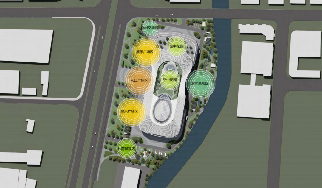 项目|曲线美学未来建筑：汽车交易展示中心建设项目-41